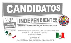 candidatos independientes