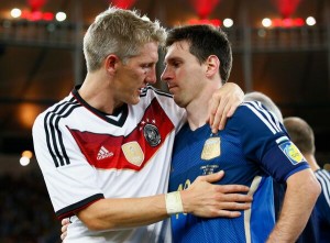 Consolando a Messi
