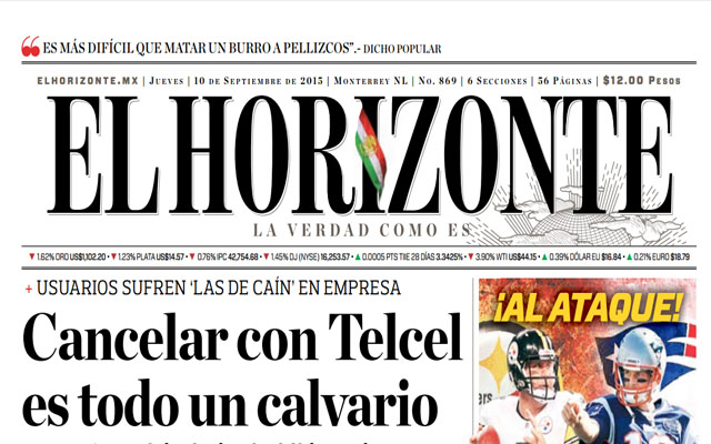 horizonte y telcel
